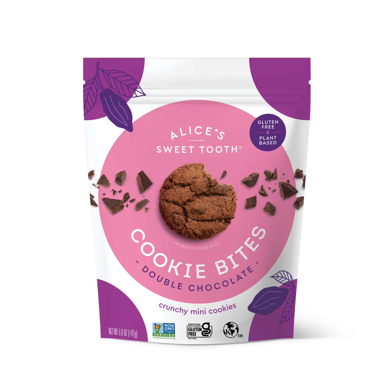 Alice’s Sweet Tooth Double Chocolate Chip Cookie Bites 5.0 oz