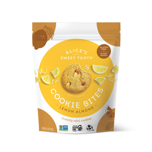 Alice’s Sweet Tooth Lemon Almond Cookie Bites 5.0 oz