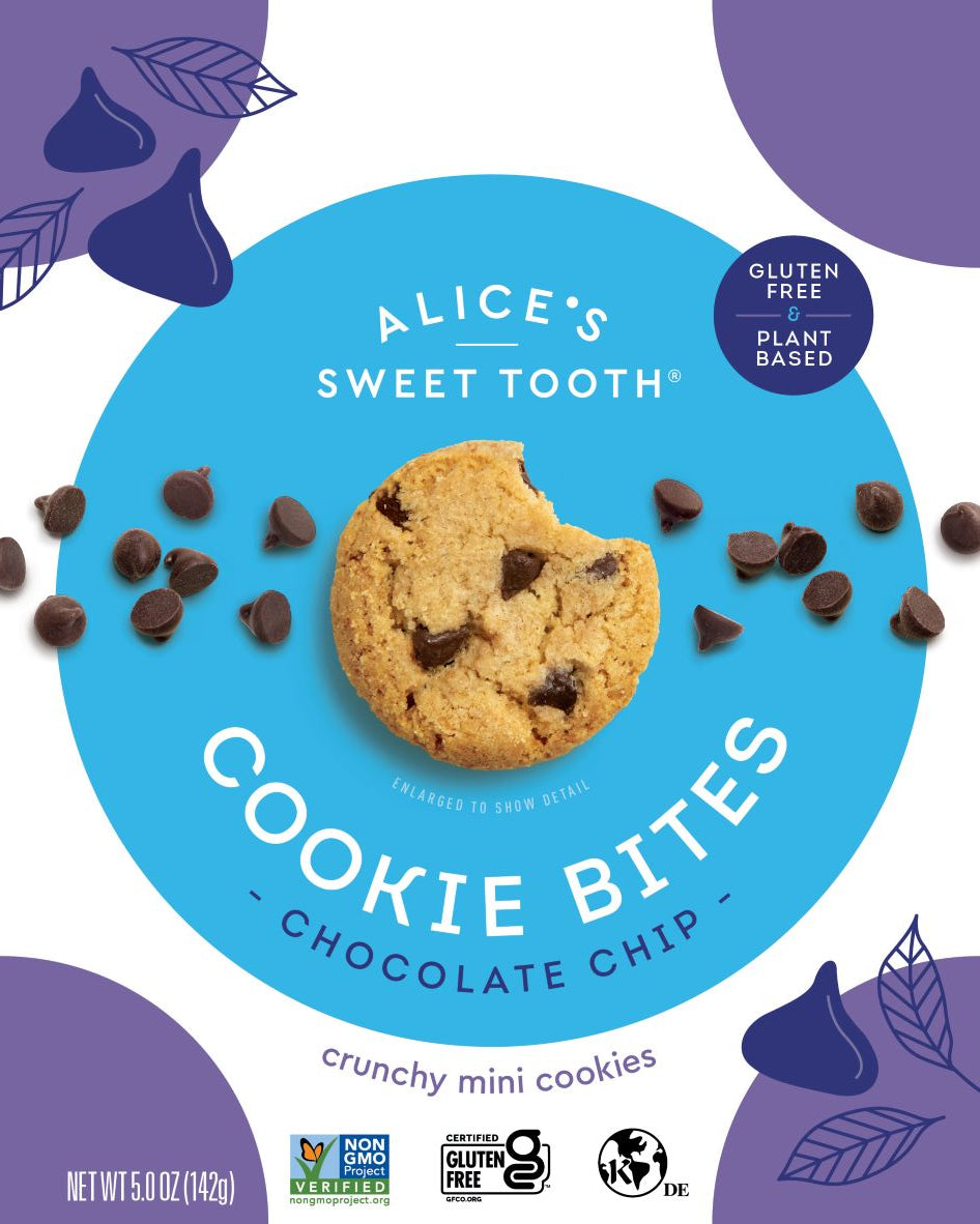 Alice's Sweet Tooth Chocolate Chip Cookie Bites 5.0 oz