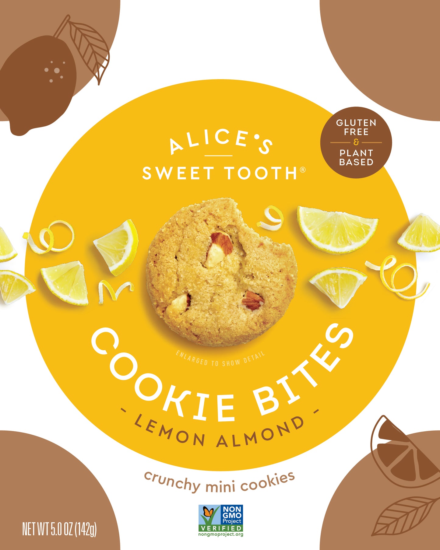 Alice’s Sweet Tooth Lemon Almond Cookie Bites 5.0 oz