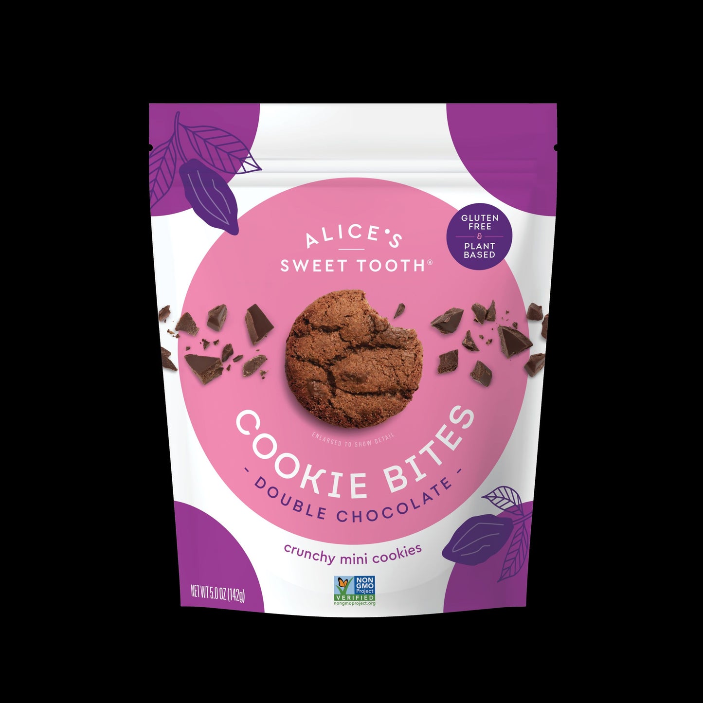 Alice’s Sweet Tooth Double Chocolate Chip Cookie Bites 5.0 oz