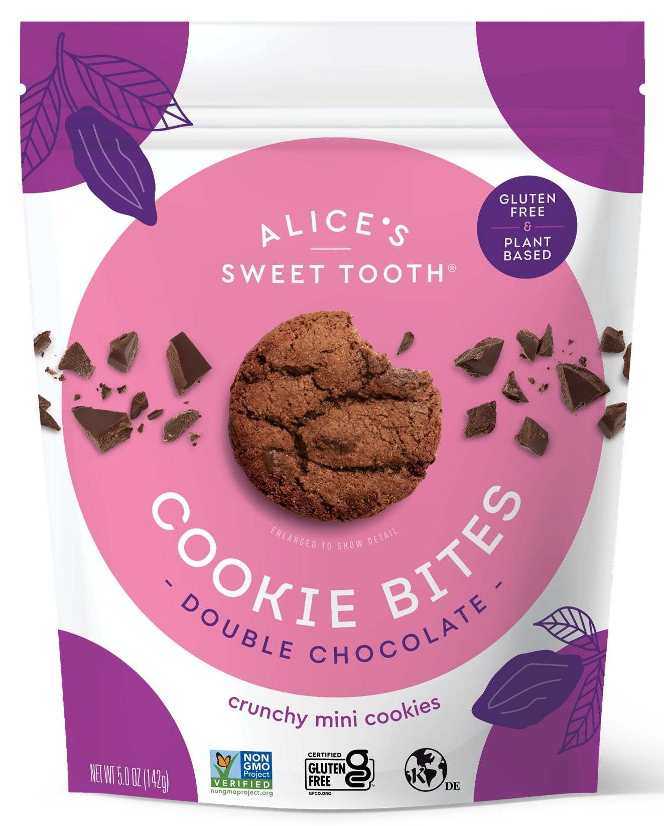 Alice’s Sweet Tooth Double Chocolate Chip Cookie Bites