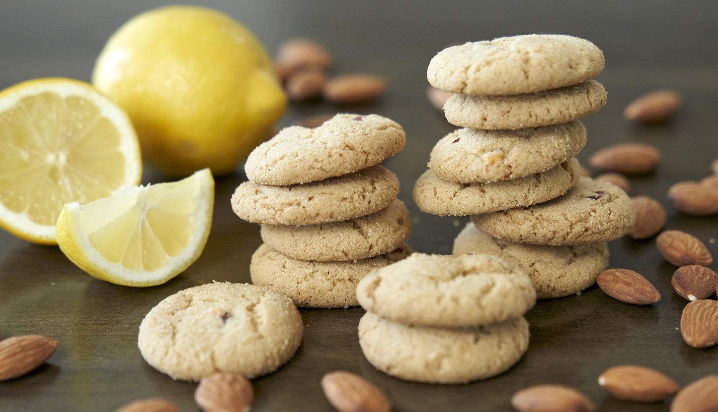 Alice’s Sweet Tooth Lemon Almond Cookie Bites